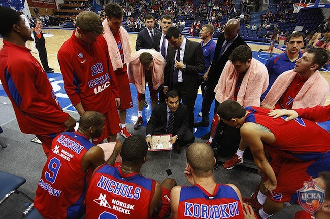 俄罗斯篮球超级杯决赛，莫斯科火箭队胜出